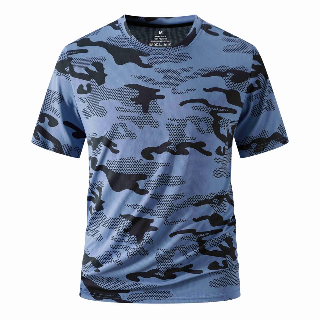 Summer Round Neck T-shirt Men's Loose Oversized Casual Sports Couple Top T-shirt