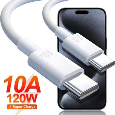 Fast Charging USB C Cable for Huawei, Xiaomi, Honor, and More 5A/6A/10A Super Fast Charger Cord, Type C Data Cable, 1-2m