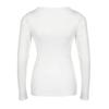 Plus Size Casual U-neck Long-sleeve Women's T-shirt