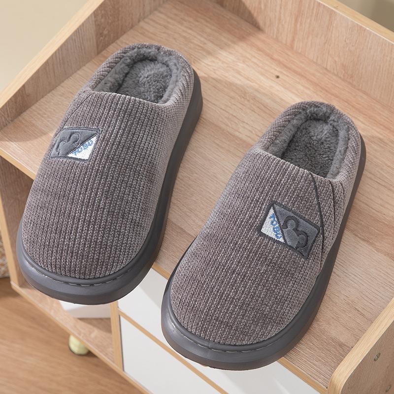 

Fashion Casual Women s Slippers Home Plush Luxury Designer Woman Shoes Winter Indoor Fuzzy Fur Slides Flats Elegant Footwear Soft Sole 46-47 серый