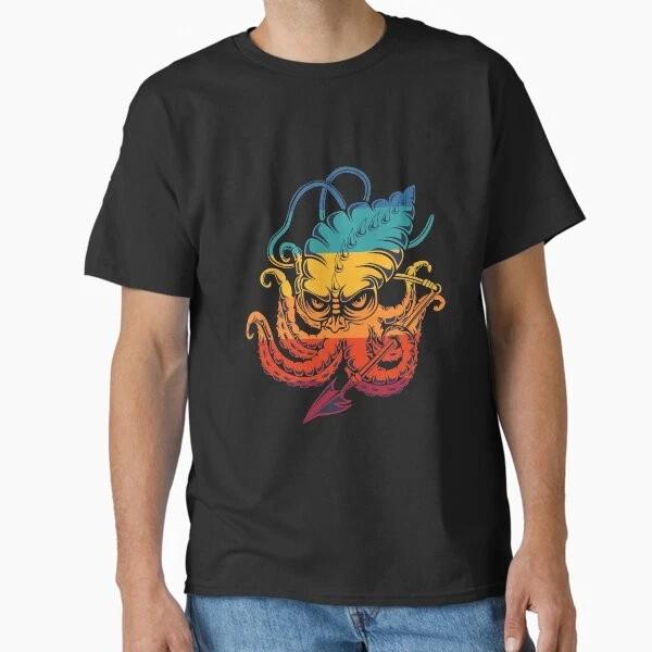 Of Release The Kraken 5 Classic Tshirt Made In Usaaus Tshirt S2xl S