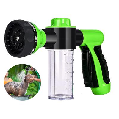 High-pressure Sprayer Nozzle Hose Dog Shower Gun 3 Mode Adjustable Pet Wash Cleaning Bath Water Foam Soap Sprayer Dog Clean Tool