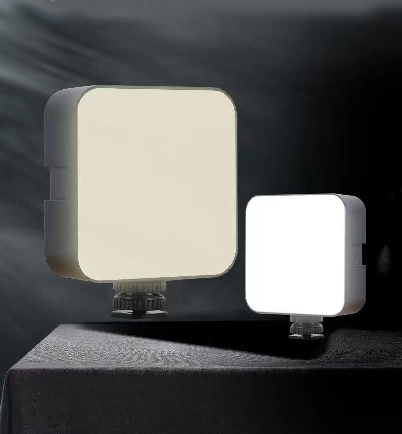 Mini Portable Fill Light LED Video Light Photography Lighting Cell Phone Selfie Livestreaming Fill Lamp Cold and Warm Vlog Lamp