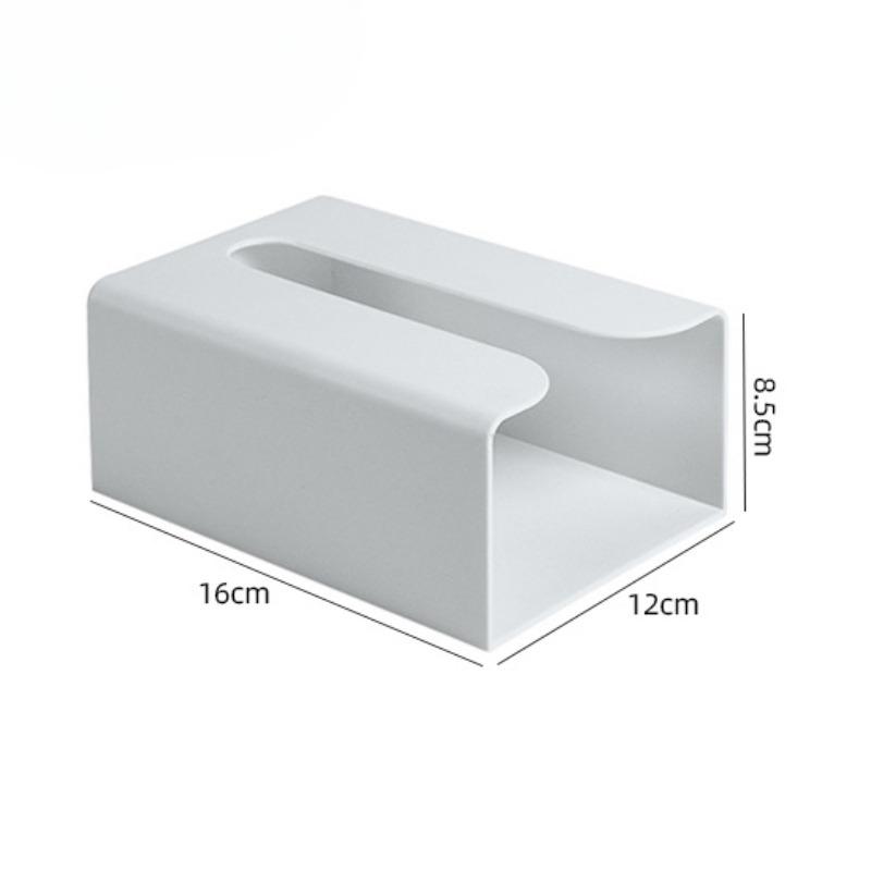 

Утолщенная многофункциональная коробка для салфеток, неперфорированная коробка для салфеток, настенная коробка для туалетной бумаги Small серый