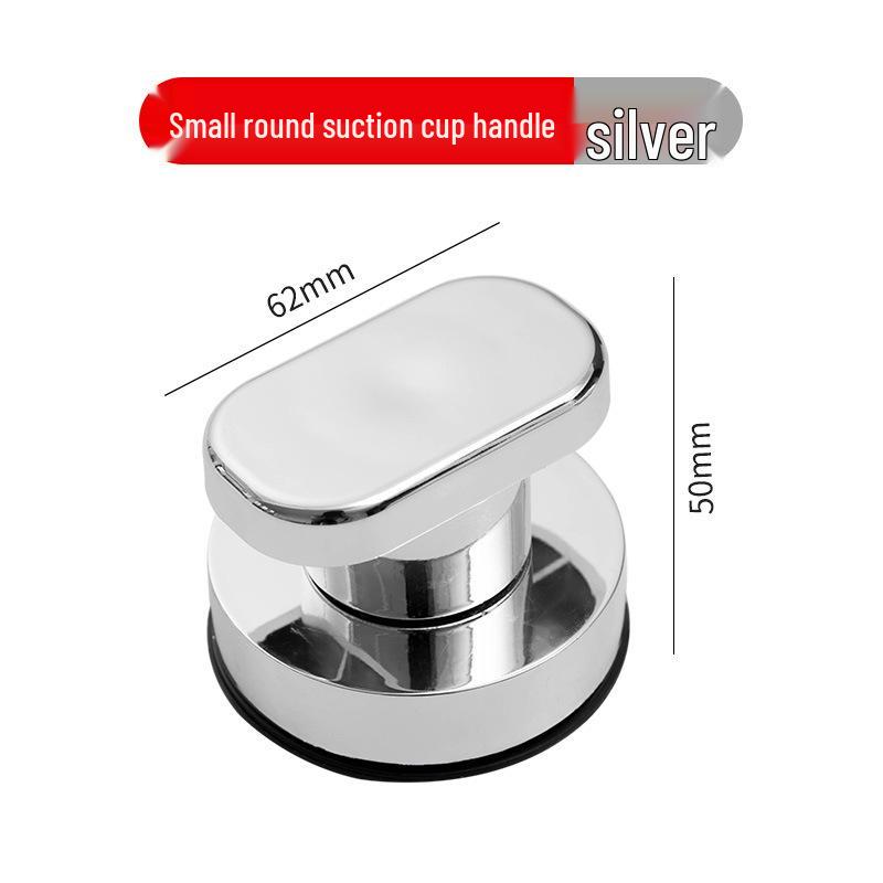 

Ручка для розсувних скляних дверей та міцна присоска для кухонних шаф, холодильників або вікон - Не потребує свердління.