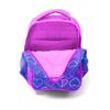 Rucsac școlar cu trei compartimente, model de inimă, culoare lavandă, Coral High Kids, 23401