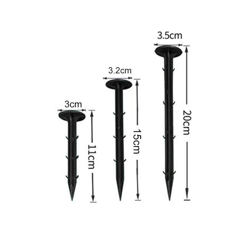 Material de acoperire pentru aprovizionarea grădinii, țăruși de fixare, fixare peisaj, țăruși de grădină fixați, cuie de sol din plastic