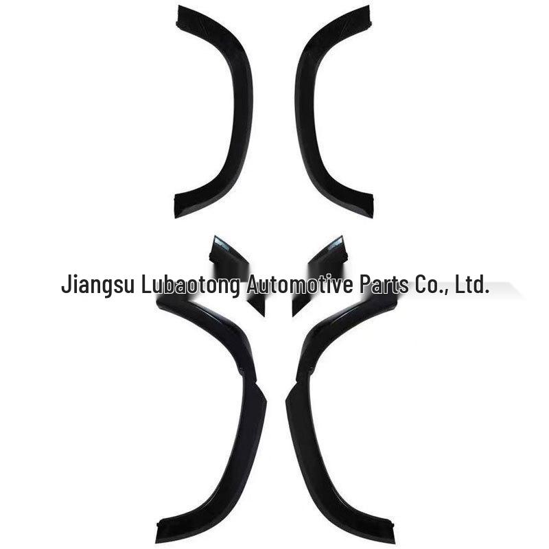 Gloss Black Widened Wheel Arches for New Defender 110/90 - Black Warrior Upgrade