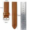 18mm 20mm 22mm 24mm Quick Release Comfortable Calfskin Watchbands Men's and Women's Smart Business Watch Band Watch Accessories
