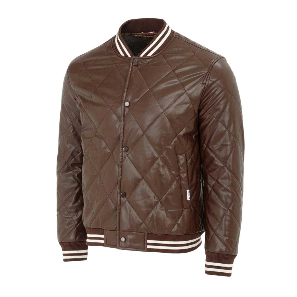 Firetrap Mens Snap Bomber Jacket