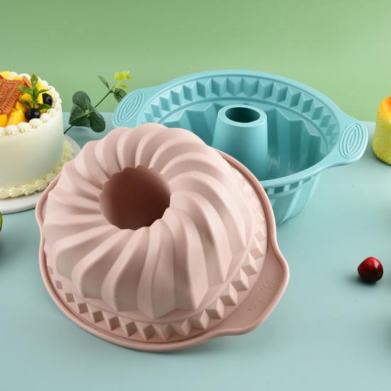 6Pcs Silicone Baking Mold Set for Oven Air Fryer Square Donut Muffin Toast Bread Mold Non-Stick Easy-Release Essential Home Baking Kit
