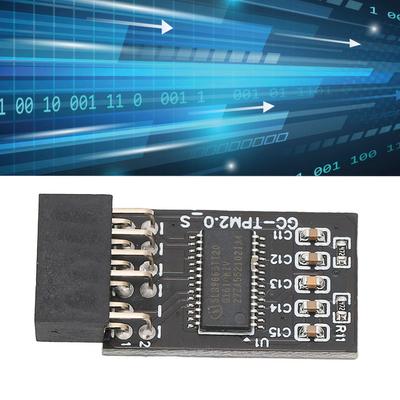 12Pin Remote Card Encryption Security Module TPM Module System Components Independent TPM Processor 12Pin for Computers