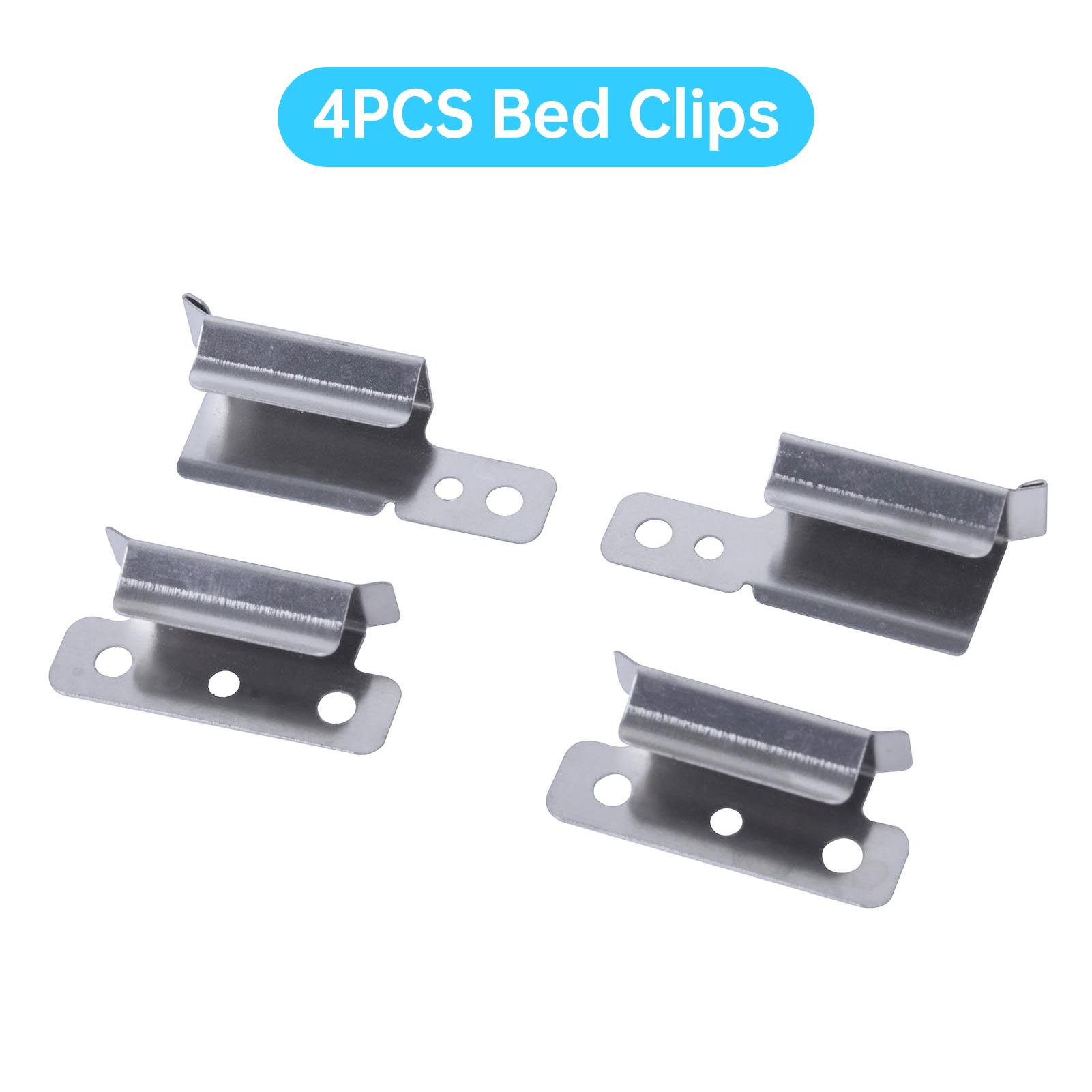 

4PCS Bed Clips Clamp Glass 3D Printer Bed Clips for Ender 3 PRO Ender 3 V2 Ender 3S Ender 5 PRO CR 20 PRO