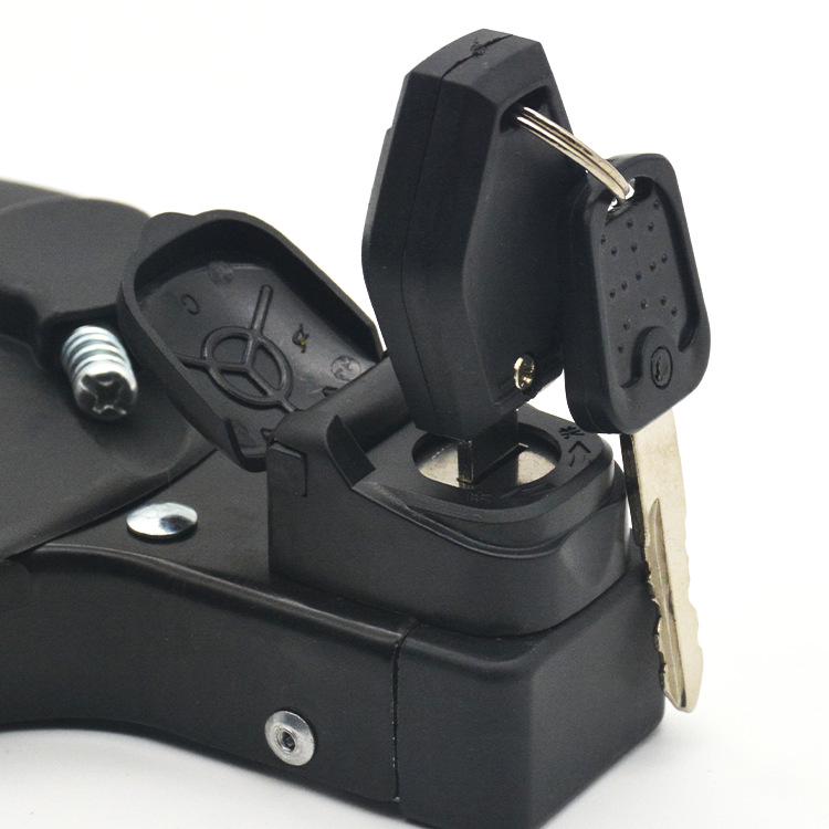 Aima Electric Bicycle Rear Expansion Brake with Lock and Pads for Metric/Inch Models