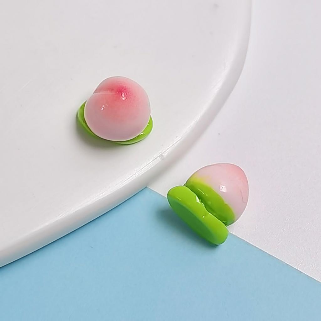 100Pcs New Cute Mini Food Series Resin Fruit Cabochon Flatbacks Scrapbooking Fit Phone Decoration DIY Miniature Accessories