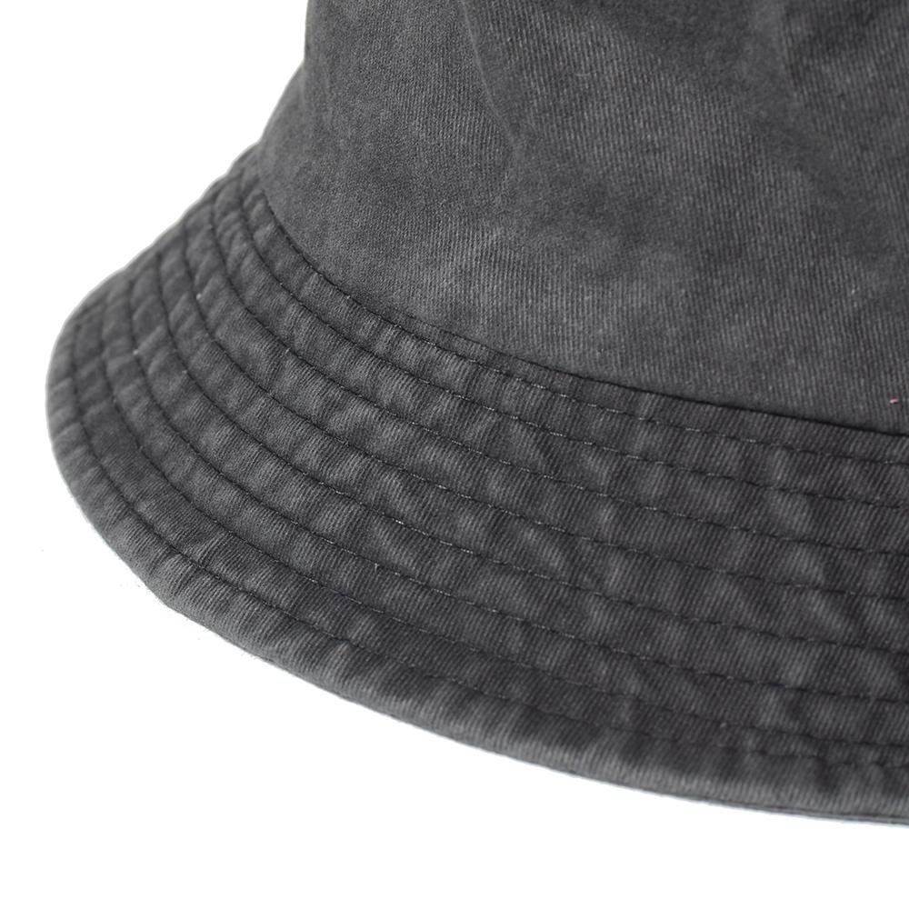 100% Washed Cotton Soft Bucket Hat Unisex Summer Travel Beach Sun Hat Outdoor Fisherman’s Hat Casual Hiking Cap