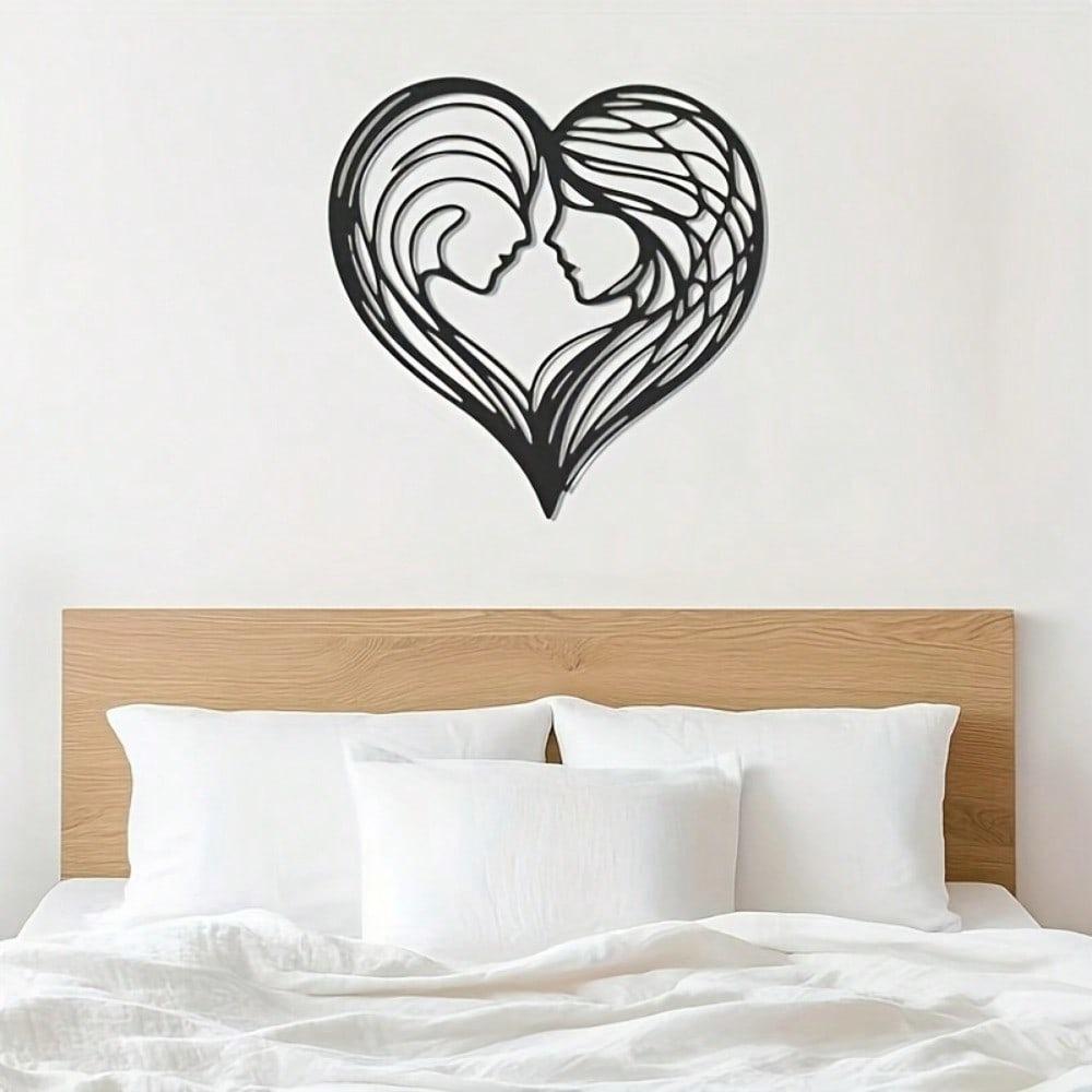 Metal Wall Art Modern Home Decor Foyer Living Room Gift Birthday Present