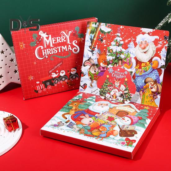 Weihnachts-Countdown-Kalender, Armband-Bastelset für Mädchen, DIY-Schmuckperlen-Charm-Set, 24 Tage, Weihnachts-Countdown-Geschenk für Kinder und Teenager