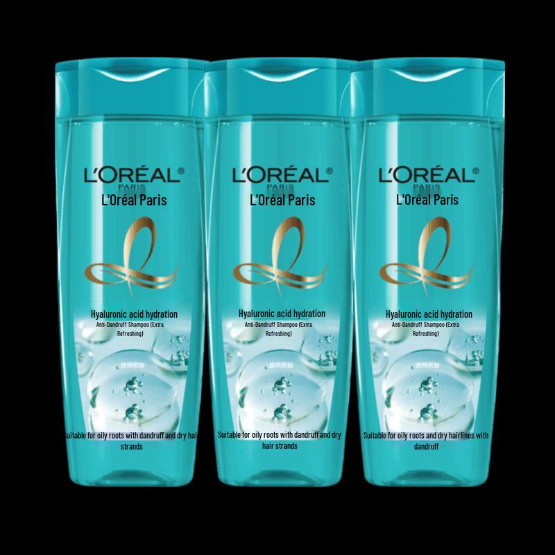 

Шампунь против перхоти L Oréal с гиалуроновой кислотой (3 x 400 мл)
