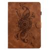 For Amazon Fire 7 (2022) Case Mandala Imprinted Leather Tablet Cover with Card Slots