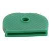 10Pcs Mixed Colors Rubber Soft Key Locks Keys Cap Key Covers Topper Keyring