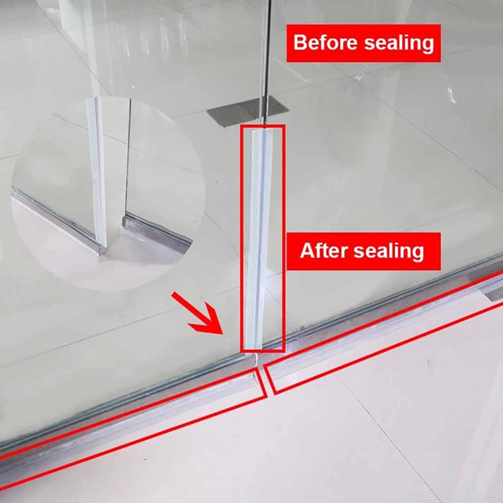 Self Adhesive Weather Stripping Door Silicone Stopper Seal Strip