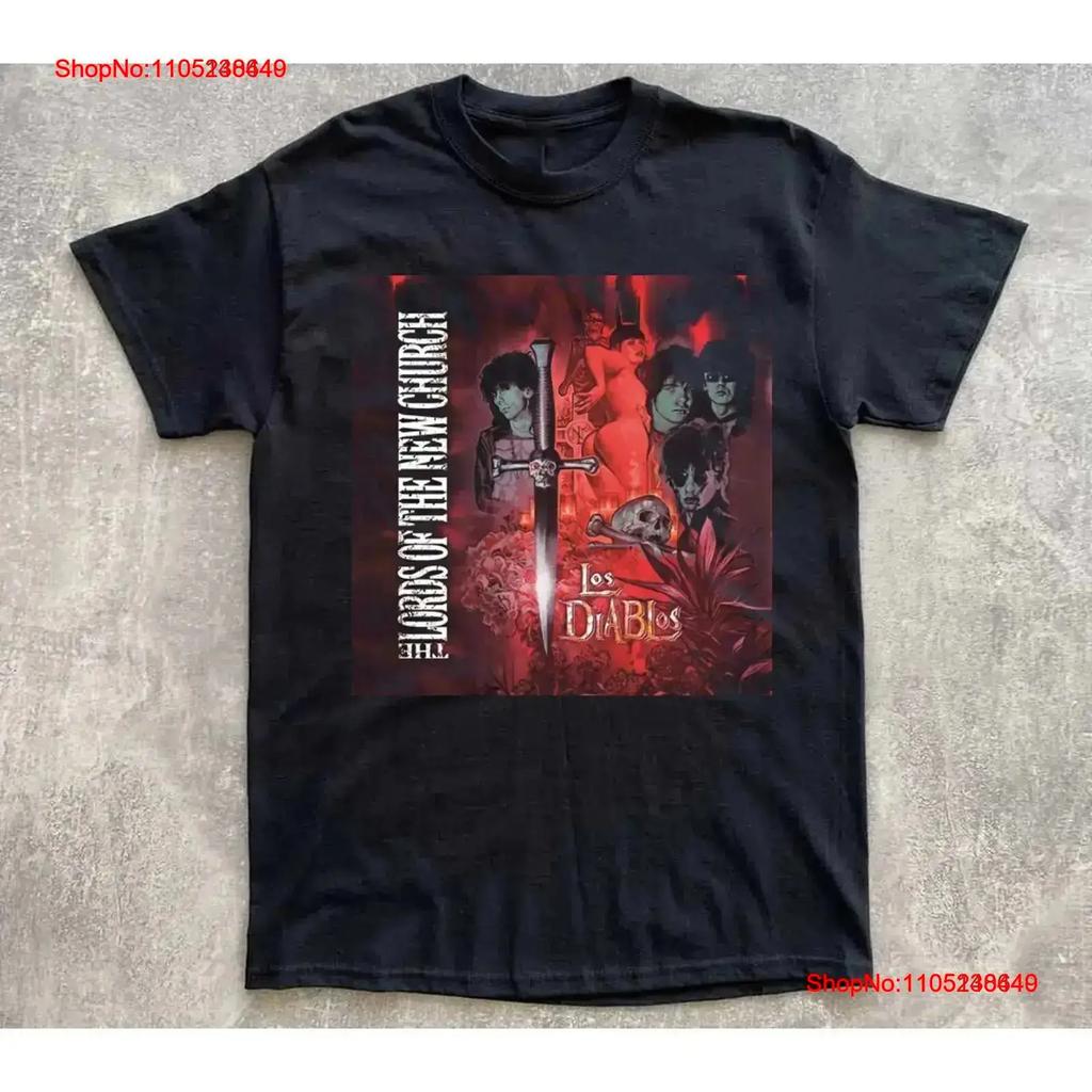 NEW The Lords Of Church Black Cotton Fans S XL T Shirt HRB Vintage Washed Slightly Graphic Casual Stylish Vintage Washed