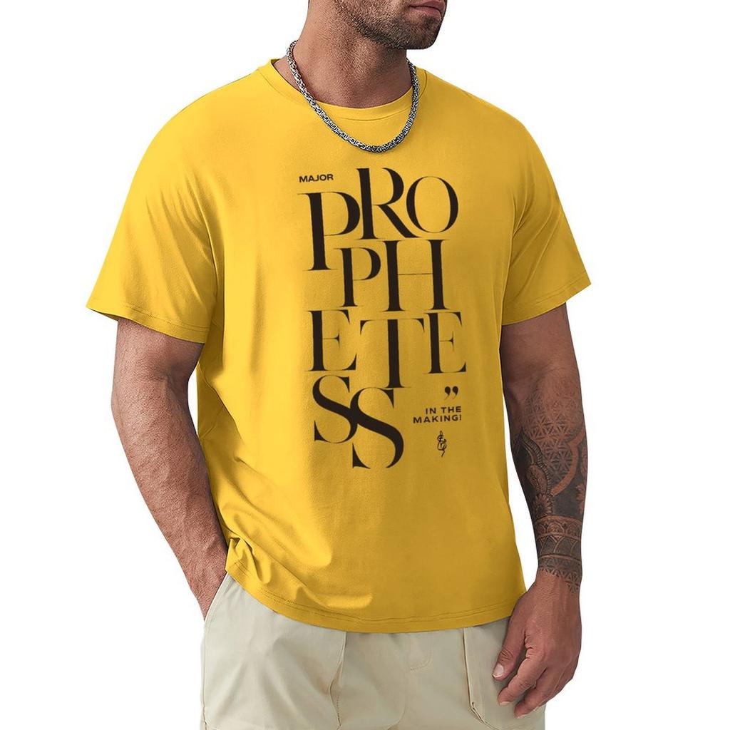 Prophetess In The Making!! T-Shirt Plus Size Tops Essential T Shirt Shirts Graphic Tee Kawaii Clothes T-Shirt Men
