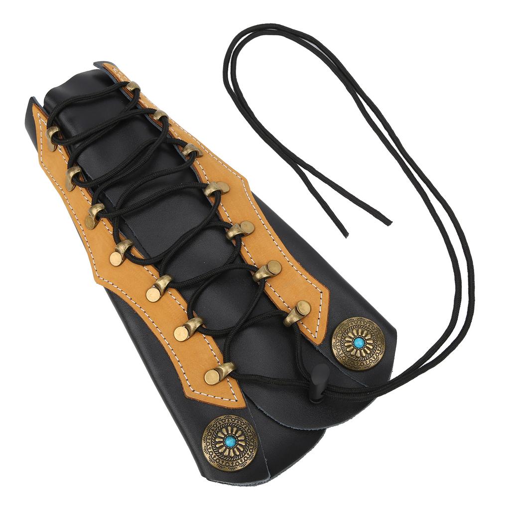 Cowhide Archery Arm Guard Outdoor Arm Protection Archery Arm Guard Accessories