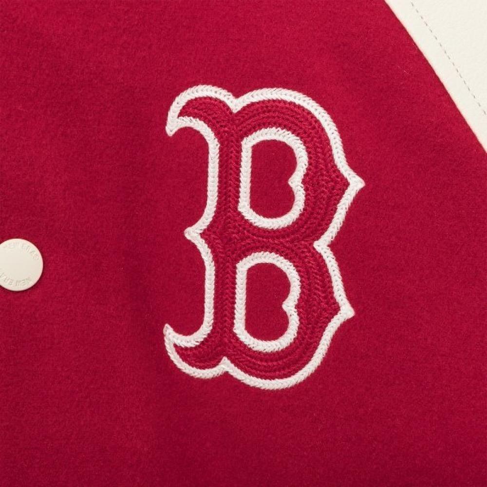 New Era Kids Boston Red Sox Raglan Varsity Jacket Red 14856275