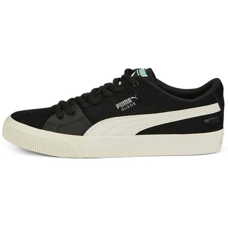 PUMA Suede Skate Nitro OG  Black Whisper White  Men s 386600-01 EU 38