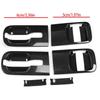 Car Door Handle Bowl Protectors ABS Carbon Fiber Design Anti Scratch Accessories Suitable for H1 I800 2018-2020 Models