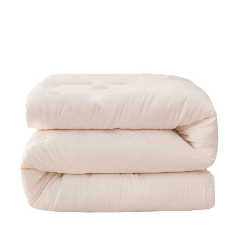 Grade A Mother-Baby 30% Cotton Soybean Fiber Quilt Cover - Spring/Autumn Double Quilt, Thick Winter Quilt, Perfect for Dorms