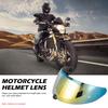 Wymiana Wizjera Kasku dla HJC I70 I10 Seria Kask Pełnotwarzowy Osłona Kasku Motocyklowego Soczewka Złota