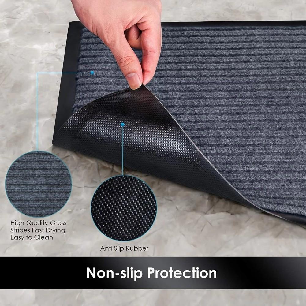 Super Saugfähige Rutschfeste Fußmatte Gummi Waschbare Fußmatte Neuer Eingangsteppich Haustür