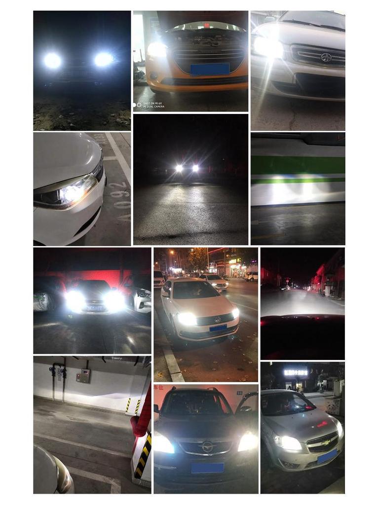High-Performance 3570 LED Car Headlights H1H4H7H11/9005