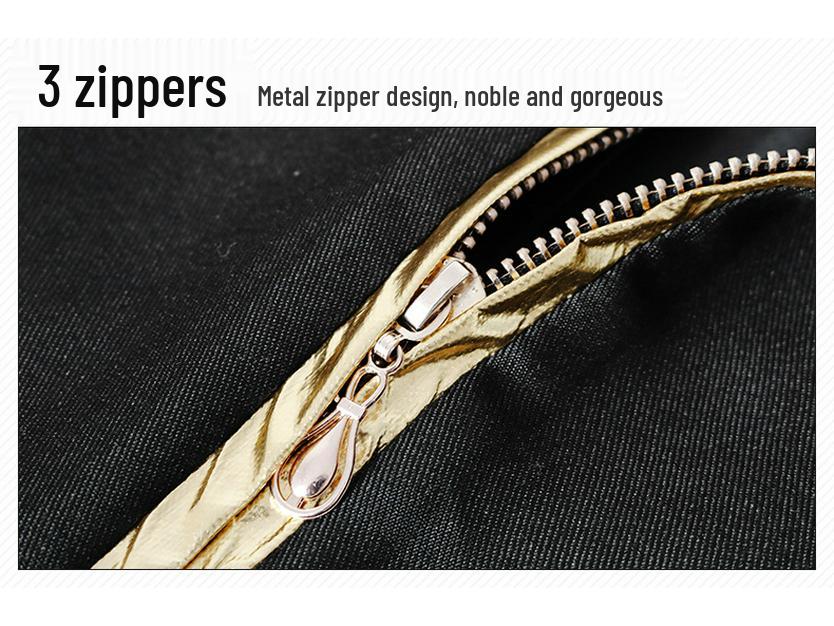 Manzhixin Men's European Court Prince Embroidered Sports Jacket