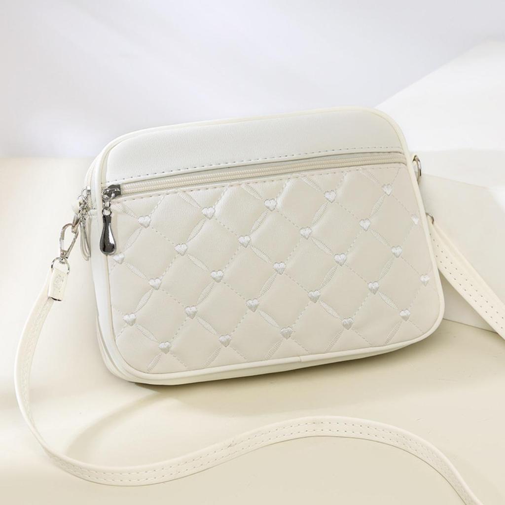 Bag Crossbody Bag Multilayer Ladies Embroidered Bag Diamond Patterned Bag Shoulder Bag Womens Bag