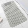 Eco-friendly Non-slip PVC Bath Mat for Bathroom, Shower, or Toilet - Waterproof & Massaging
