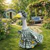 Spring/Summer Plaid Floral Porch Clothing, , Festive And Quirky Courtyard Decorations, Outdoor