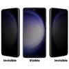 Film de protection - Phonillico - Samsung Galaxy S23 - Pack de 4 - Noir - Anti espion - Résistant aux rayures