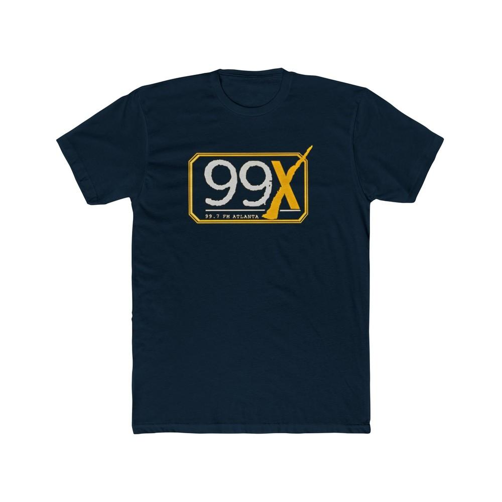 

99X Country Western Music Radio Station Atlanta Georgia Cotton Crew Tee Unisex T-Shirt M