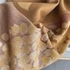Women's Leaf Scarf: Dual-Purpose Cloak for All Seasons