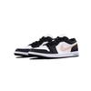 Jordan Air Jordan 1 Vintage Basketball Shoes Unisex Low Top Black/Pink 553558-146(Team766-1.0)
