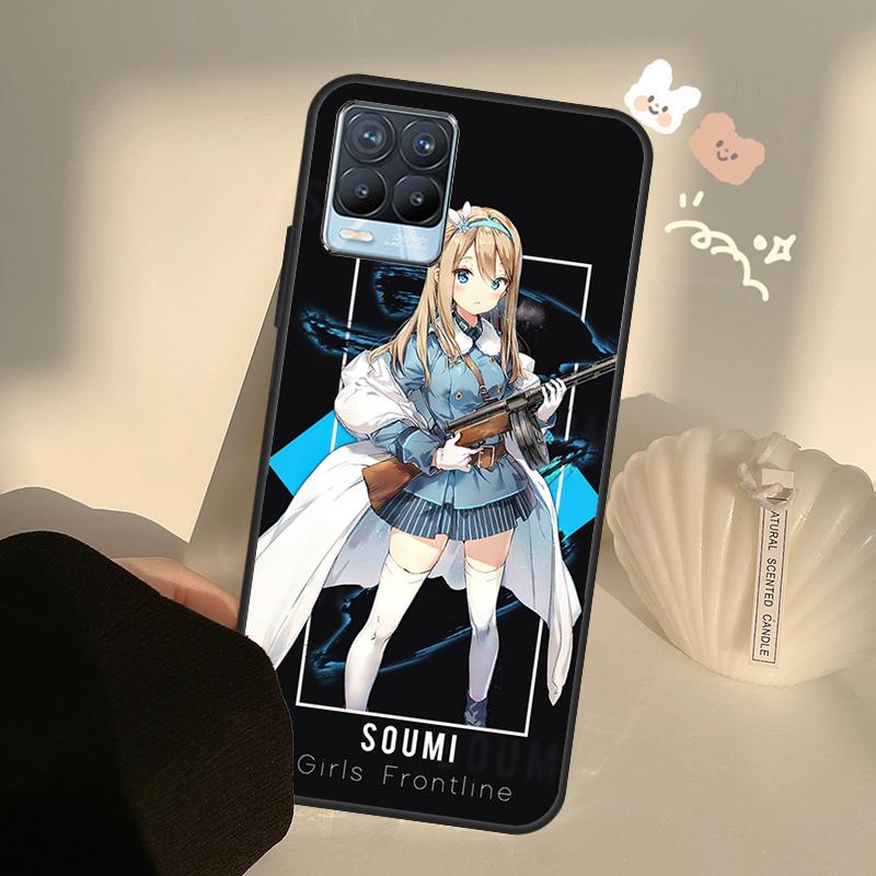 Girls Frontline Case For Realme C55 C63 C61 C51 C53 C25 C65 C67 C71 C75 11 12 13 14 Pro Plus GT6 GT7 15 Pro