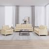 VidaXL Sofa Set with Cushions 3 Pcs, Sofas with Armrests and Backrest, Furniture Set, Living Room Furniture, 3201244