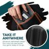 Non-Slip Surface Pool Cue Holder Compact Block Shape Cue Stick Holder Portable Cue Rest  Table Edge