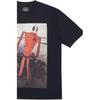 Palace Slick T-Shirt With Oil Painting Robot One Piece Peibo Print Short Sleeve Men Tops Black P16TS077