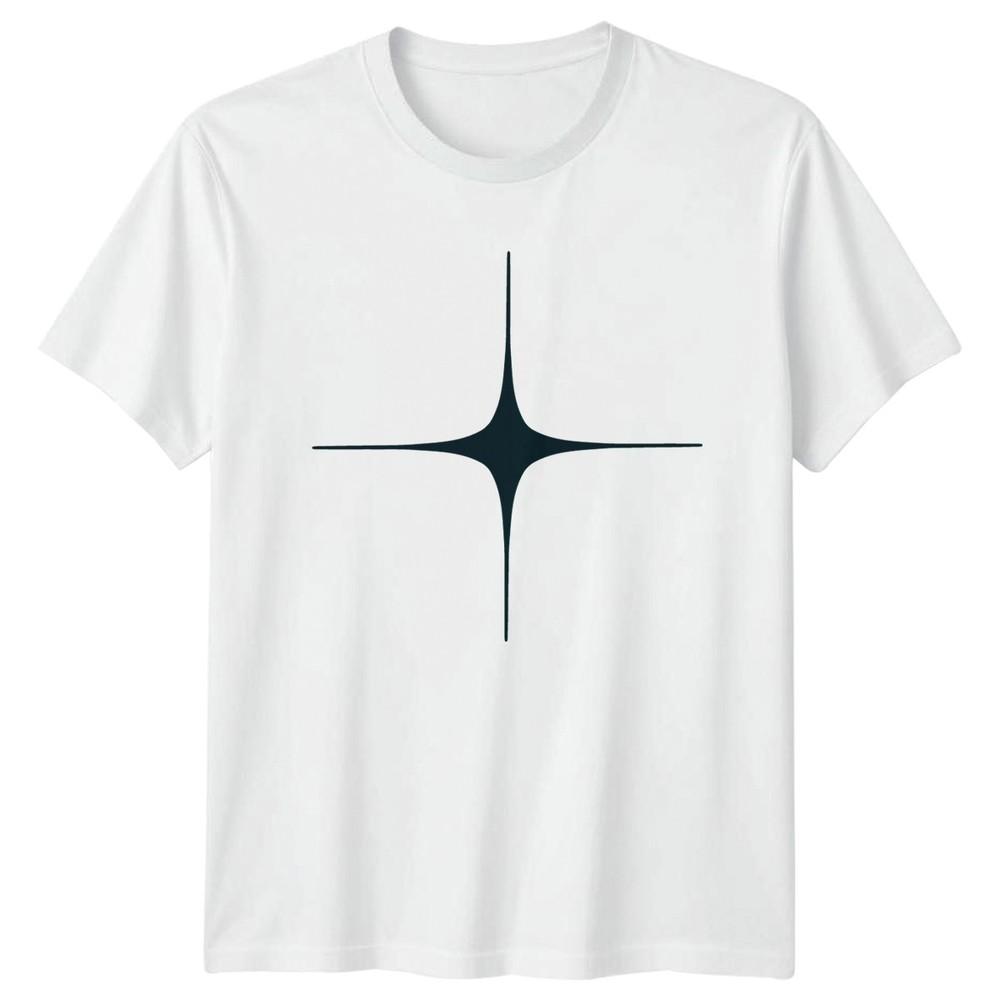 Abstract Minimalist Star Symbol TShirt Minimalism Abstract Design S