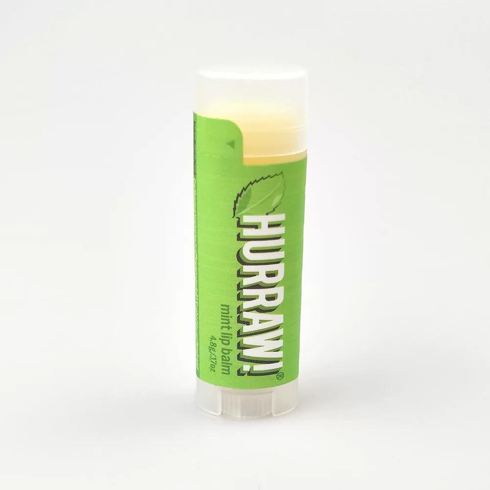 Hurraw Lip Balm 4.8g Recommended by Wang Ou, Moisturizing, Nourishing, Hydrating, Improving Chapped Lips, Lightening Lip Lines, and Removing Dead Skin